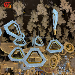 SMOOTH Wedding Festival Stage Hotel Ceiling Small <b>LED</b> Acrylic String Lights Romantic Modern Wedding Banquet Luminous Light - Product Image 1