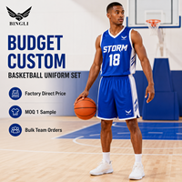 Seragam Basket Custom Print Grosir Langsung dari Pabrik, Jersey Sublimasi Celana Pendek Bahan Bernapas Elastis Empat Arah untuk Pembelian dalam Jumlah Besar