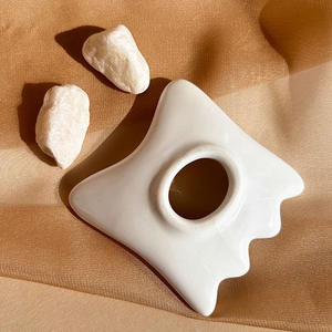 Herramienta Profesional de Masaje Muscular Gua Sha de Cerámica, Modelo ABK Abarke-45, Mini Masajeador Facial, Drenaje Linfático, Lifting Facial - Product Image 3