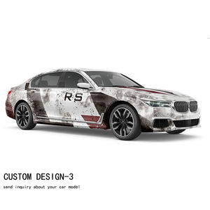 CARKOO Design Resident Evil personnalisé Impression numérique sans bulles d'air Changement de couleur Vinyle <span class=keywords><strong>Film</strong></span> auto de qualité supérieure pour voiture - Product Image 5