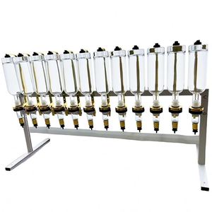 High Quality Aluminum Alloy Perfume Dispenser Holder Stand for 6/8/12 <b>Pump</b> Heads Customizable - Product Image 1