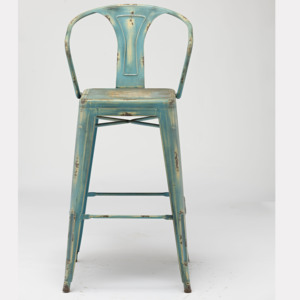 Silla de Bar de metal <span class=keywords><strong>alta</strong></span> económica TOLIXS para Pub cocina Villa Bistro restaurante café al aire libre - Product Image 4