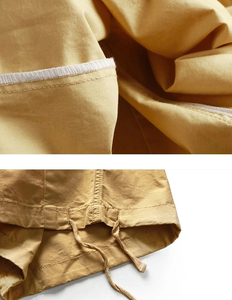 <span class=keywords><strong>Pantaloni</strong></span> Cargo da Uomo Multitasche, Vita Elastica <span class=keywords><strong>con</strong></span> Coulisse, Gamba Larga, Oversize, Personalizzabili, Stile Retrò Streetwear - Product Image 5