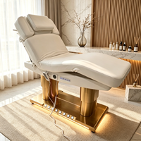 Camilla de Masaje Eléctrica de Lujo con Calefacción de un Solo Botón para Spa, Salón de Belleza, Tatuajes, Tratamientos Estéticos, Faciales y Pestañas