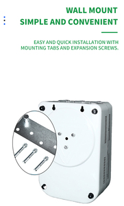 <span class=keywords><strong>Stabilisateur</strong></span> <span class=keywords><strong>de</strong></span> <span class=keywords><strong>tension</strong></span> mural personnalisé TSD-15KVA, régulateur <span class=keywords><strong>de</strong></span> <span class=keywords><strong>tension</strong></span> 220V monophasé, écran LCD, <span class=keywords><strong>pour</strong></span> climatiseur et réfrigérateur domestiques - Product Image 6