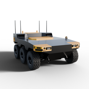 Telaio per Auto con Sterzo <span class=keywords><strong>Ackermann</strong></span> per Ricerca su Guida Autonoma, Kit di Sviluppo UGV Programmabile - Product Image 6