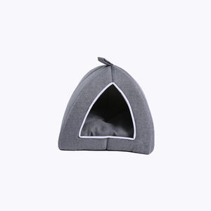 2024 Fabricante logotipo personalizado tela portátil lindos perros y gatos cueva iglú cama Arco Iris invierno Casa de mascotas para viajes en coche - Product Image 1