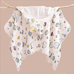 Peignoir de bain pour bébé personnalisable par le fabricant, couverture d'emmaillotage, ensemble de serviettes de bain à capuche pour bébé - Product Image 2