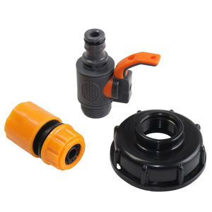 Kit <span class=keywords><strong>de</strong></span> 3 pièces pour l'irrigation automatique du jardin : accessoires <span class=keywords><strong>de</strong></span> récupération d'<span class=keywords><strong>eau</strong></span> <span class=keywords><strong>de</strong></span> <span class=keywords><strong>pluie</strong></span>, seau, robinet et raccord pour l'irrigation goutte à goutte - Product Image 2