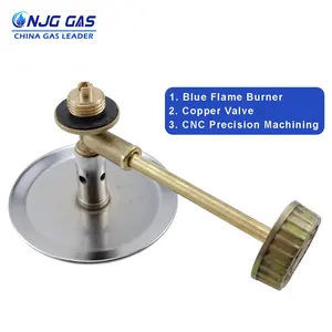 CNJG Africa 6KG Camping LPG Gas Low Pressure Burner Outdoor Stainless Steel Iron Small Burner Gas Cooker With Copper Valve