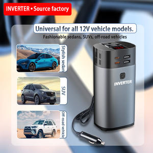 <span class=keywords><strong>Convertisseur</strong></span> de courant pour véhicule à onde sinusoïdale pure <span class=keywords><strong>12V</strong></span> vers 110V <span class=keywords><strong>220V</strong></span> 230V avec charge rapide USB TYPE C PD30W - Product Image 3