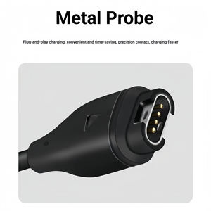 Chargeur USB pour montres Garmin Forerunner 55/Quatix 6/D2 Air/<span class=keywords><strong>Vivomove</strong></span> 3/Instinct/Venu 2/Vivoactive 3/Fenix7/Fenix8/Fenix5 - Product Image 4