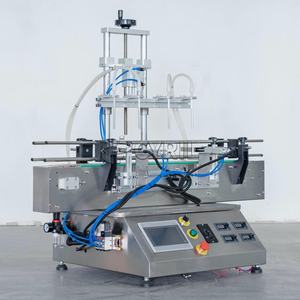 Système de remplissage compact à 4 têtes avec entraînement magnétique, automatique pour les liquides purs uniquement - Product Image 3