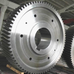 Kualitas tinggi kondisi baru baja tahan karat 45 derajat roda gigi penggerak roda gigi Spiral Lurus Hobbing - Product Image 5