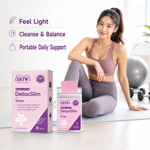 Complément Oral Détoxifiant Naturel DetoxSlim Marque Blanche pour la Gestion du Poids et le Nettoyage Doux de l'Intestin, Saveur Myrtille - Product Image 6