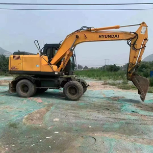 Excavadora usada HYUNDAI 150W-7 Precio económico excelente rendimiento Excavadora usada HYUNDAI en venta - Product Image 1