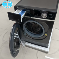 Lave-linge frontal entièrement automatique X Inventory 15 kg avec lumière bleue