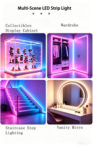 Bande lumineuse LED néon flexible en silicone sans pilote 220V, ultra-lumineuse, pour plafond, cave à vin et armoire - Product Image 5