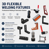 Banc de soudage flexible 3D haute précision, plateforme de soudage tridimensionnelle, ensemble complet de pinces de fixation pour le positionnement de soudage