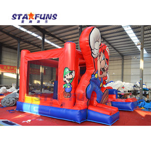 Comercial <span class=keywords><strong>Mini</strong></span> Jumping Castle Bounce House Combo Inflable Bouncer Castillo hinchable con tobogán acuático <span class=keywords><strong>para</strong></span> la venta - Product Image 3