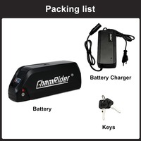 Baterai E-Bike Chamrider Terbaru Sel 21700 Baterai Polly Berkapasitas Tinggi untuk Sepeda Listrik Cocok untuk E-bike 250W-2000W
