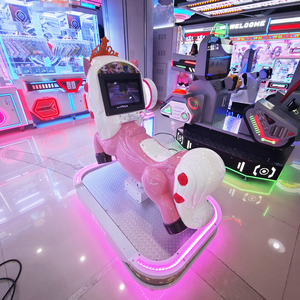 مخصص ملون جديد حصان هزاز أطفال تسلية ركوب عملة تعمل عربة سيارة - Product Image 3