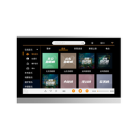 Panel de Control Inteligente para Hogar YZ100 OEM ODM de 7 Pulgadas, Montado en Pared, con Altavoz de Techo, Sistema de Audio, Música de Fondo, Pantalla Principal