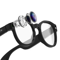 Occhiali Intelligenti CY CY05 con Fotocamera 5MP Anti-Shake, Registrazione Video 1080P, Registrazione Audio, Traduzione Simultanea AI e Pulsante Touch