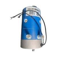 Motor DC Brush 24V 1.2KW Laris untuk Forklift Listrik & Sepeda Listrik 100% Kawat Tembaga Proteksi IP54 Pemasangan Panel