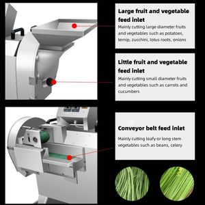 Máquina Cortadora <span class=keywords><strong>de</strong></span> Verduras Eléctrica Comercial Pequeña, 220/380V 1500W, Cortadora <span class=keywords><strong>de</strong></span> <span class=keywords><strong>Cebolla</strong></span> y <span class=keywords><strong>Picadora</strong></span> <span class=keywords><strong>de</strong></span> Frutas - Product Image 5