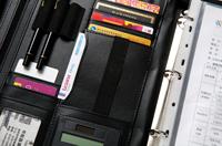 Porte-documents de conférence en cuir PU de haute qualité pour cadres, organiseur de documents A4