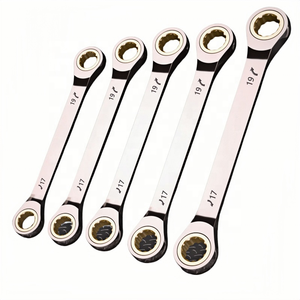 Llave de Trinquete de Doble Cabeza, Níquel Negro, 72 Dientes, Multitamaño, Extensible, Alta Dureza, para Reparación de Automóviles y Uso Doméstico - Product Image 1