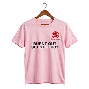 Vente directe usine – T-shirt homme à manches courtes, col ras du cou, logo avant, polyester respirant, coupe décontractée, 320g, imprimé numérique - Product Image 1