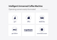 Máquina Expendedora de Café Todo en Uno para Gasolineras y Tiendas de Conveniencia, Gestión Basada en la Nube, Habilitada para SDK, Compatible con Tarjetas/QR/Monedas