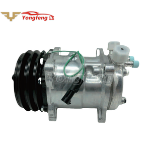 <span class=keywords><strong>Prix</strong></span> usine 24V universel Auto voiture AC compresseur pour camion XCMG pour Volvo Sanden <span class=keywords><strong>508</strong></span> 507 509 510 SD508 5S14 5H14 2A 132mm - Product Image 1