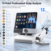 Analyseur de cuir chevelu intelligent AI T5, machine d'analyse capillaire à 13 points, détecteur multispectral de follicules pileux, OEM pour salon