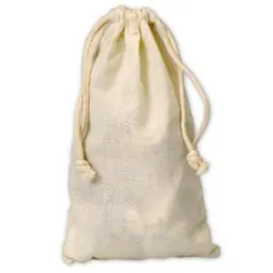 Bolsa de cordão de musselina, saco de algodão para fermentação em casa filtro 10 "x 6" feito sob encomenda de todos os tamanhos