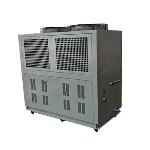 CE Certificated Plastic Blowing Bottle Machine Used 8HP 6Ton Air To Water Industrial Chiller System