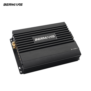 Amplificateur de <span class=keywords><strong>voiture</strong></span> mono <span class=keywords><strong>1200W</strong></span> classe AB style coréen avec logo lumineux, dissipateur thermique et filtre de croisement OEM ODM – Vente en gros - Product Image 1