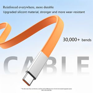 <span class=keywords><strong>Cable</strong></span> USB-C a USB-C/L TKT Nuevo Tipo-C, Carga Rápida de 3A, Transferencia de Datos, Blindaje Trenzado, 12 Meses de Garantía para Computadora/Laptop/Teléfono Inteligente - Product Image 2