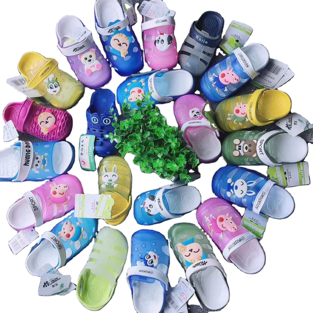 Смешанные стили, оптовая продажа, детские сабо, пляжные тапочки, уличная садовая обувь