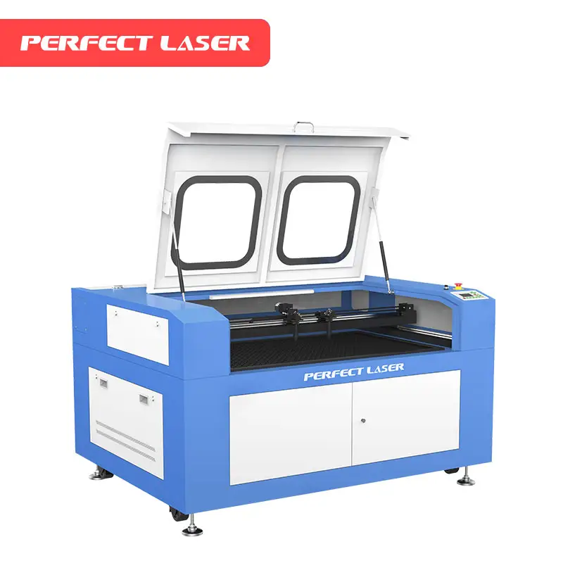 Macchina per incisione e taglio con messa a fuoco automatica laser Co2 1300x900mm con piattaforma elevatrice per legno acrilico in pelle di carta