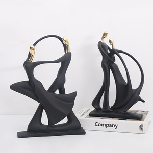 Nordic simple abstract music dance sculpture figure <strong>decoration</strong> homestay hotel wedding apartment Villa <strong>decoration</strong> - Product Image 4