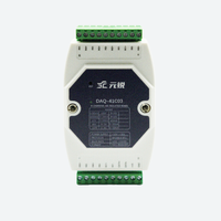 Módulo de Entrada Analógica YMYS DAQ-41C01 de 8 Canales, Adquisición de Temperatura Modbus IO, Comunicación RS485, Totalmente Aislado
