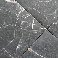 Baldosa de mármol oscuro Versailles de 60x60 cm para pared y suelo