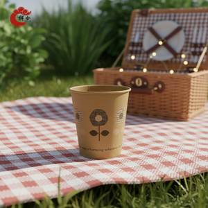 Promozione: Tazze di Carta Usa e Getta per Cappuccino, Espresso e Bevande Calde <span class=keywords><strong>da</strong></span> <span class=keywords><strong>Asporto</strong></span> - Product Image 1
