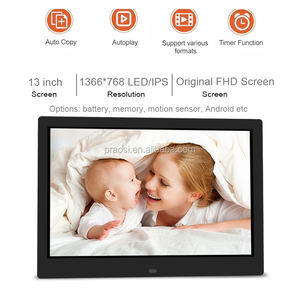 WiFi marco de fotos digital Reloj LED/LCD disponible tamaños grandes 11 12 13,3 14 15 17 18,5 21,5 23,6 32 pulgadas <span class=keywords><strong>descargar</strong></span> gratis Mp3 Mp4 - Product Image 2