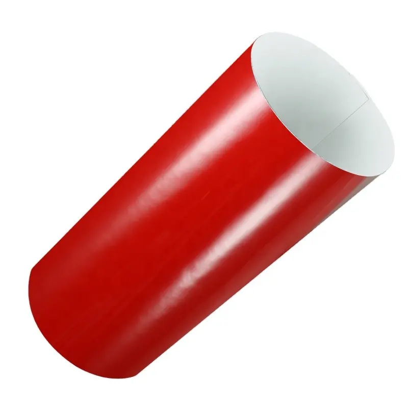 hot selling high glossy crystal rouge red color changing self- adhesive premium car wrap vinyl