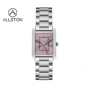 <span class=keywords><strong>Montre</strong></span> à quartz pour <span class=keywords><strong>homme</strong></span> ALLSTON, <span class=keywords><strong>bracelet</strong></span> en cuir et acier inoxydable, alliage, résistante à l'eau, design minimaliste et simple, <span class=keywords><strong>montre</strong></span> décontractée pour affaires - Product Image 2