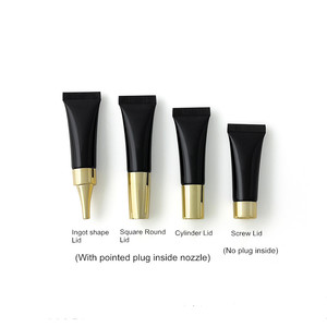 Tubo cosmético de plástico para muestras de Crema para Ojos de 5g con embalaje de base de PE exprimible Impresión offset de loción vacía para rubor - Product Image 3